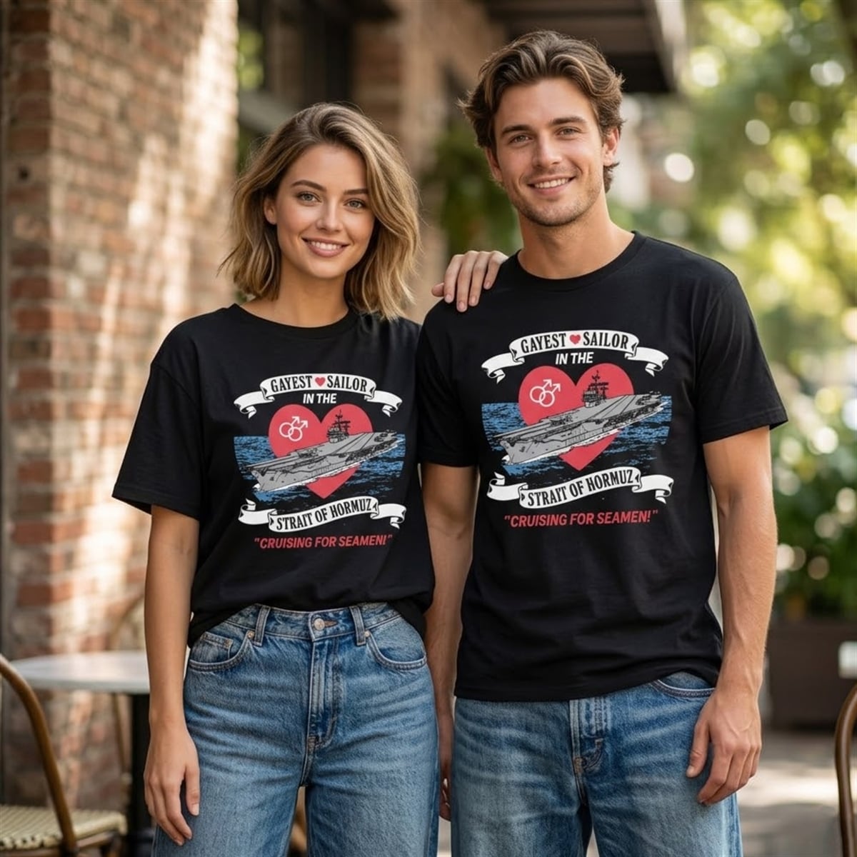 5 Gayest Sailor In The Strait Of Hormuz Cruising For Seamen Shirt