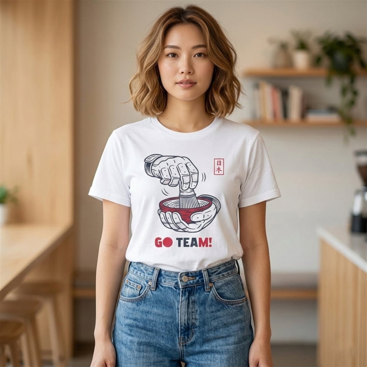 5 Japan Tea Celebration Go Team Shirt