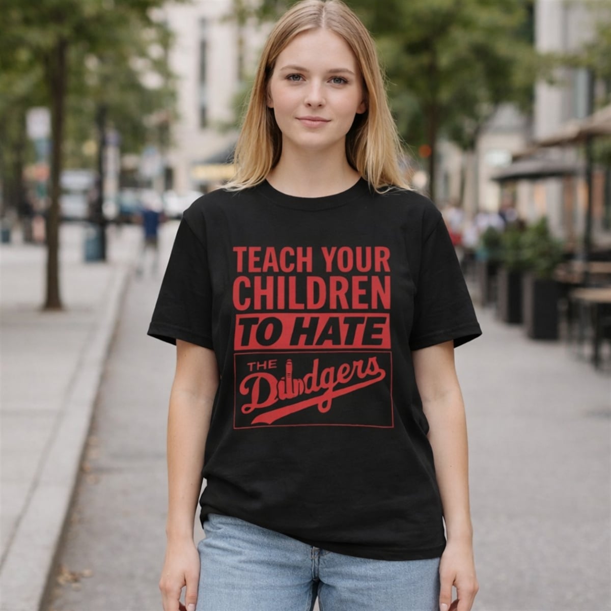5 Teach Your Children To Hate The Dodgers Shirt 5 Teach Your Children To Hate The Dodgers Shirt