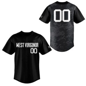 2026 West Virginia Mountaineers Coal Rush Jersey 0
