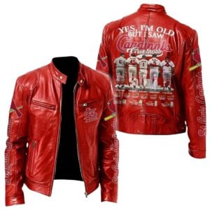 2026 St Louis Cardinals Yes Im Old But I Saw Cardinals Greatness Jacket 1
