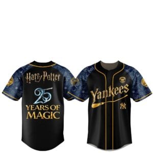 2026 New York Yankees Harry Potter 25 Years of Magic Game Night Jersey 1