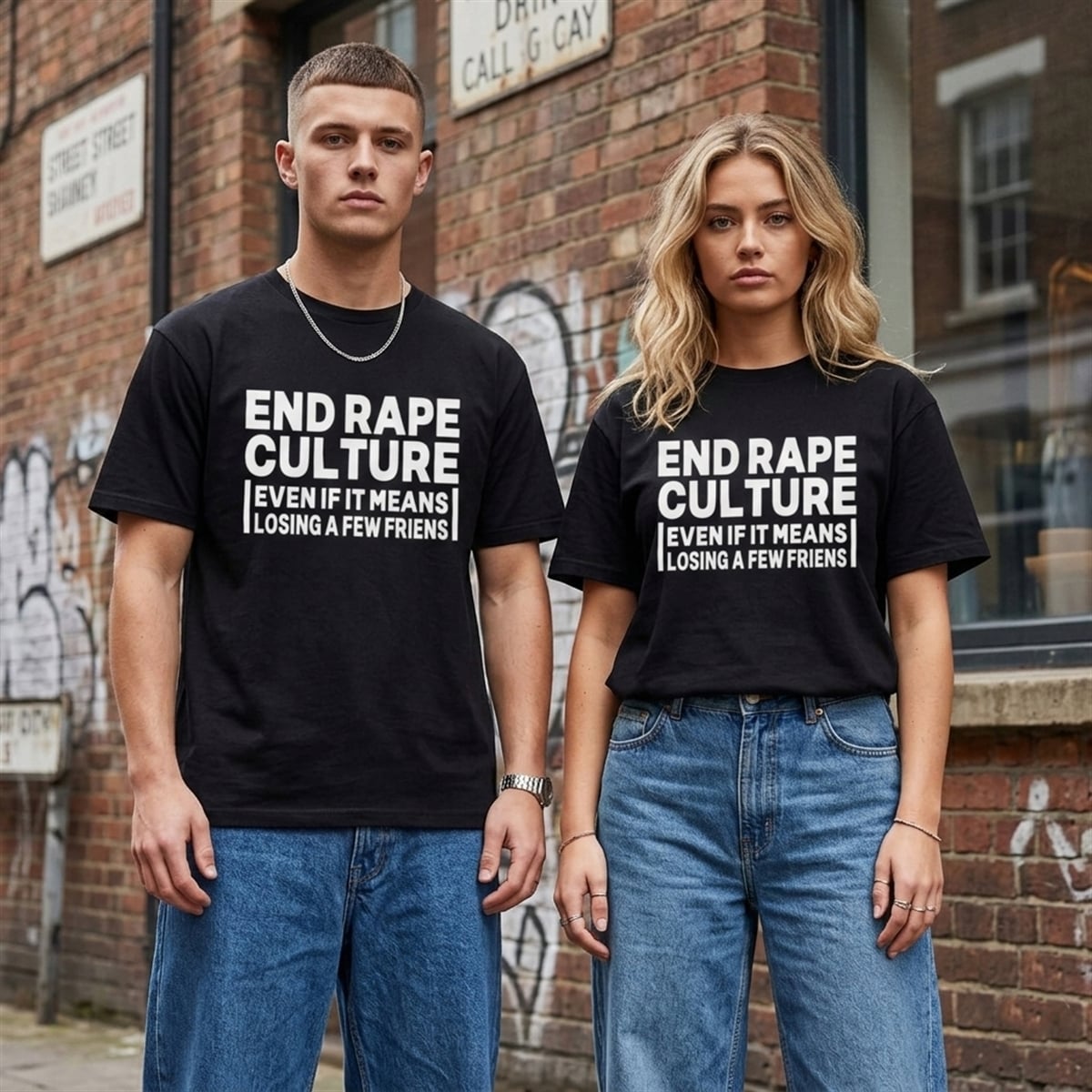 6 End Rape Culture Even If It Means Losing a Few Friends Shirt 1