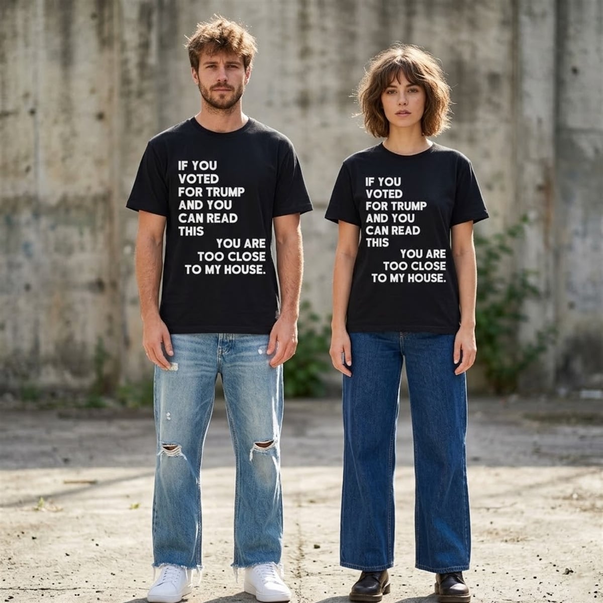 6 If You Voted For Trump And You Can Read This You Are Too Close To My House Shirt 6 If You Voted For Trump And You Can Read This You Are Too Close To My House Shirt