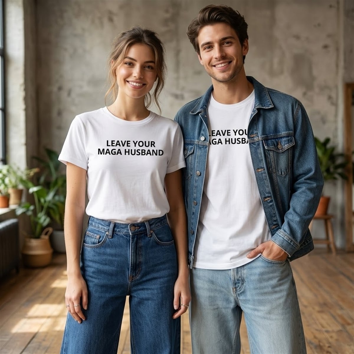 6 Leave Your Maga Husband Shirt