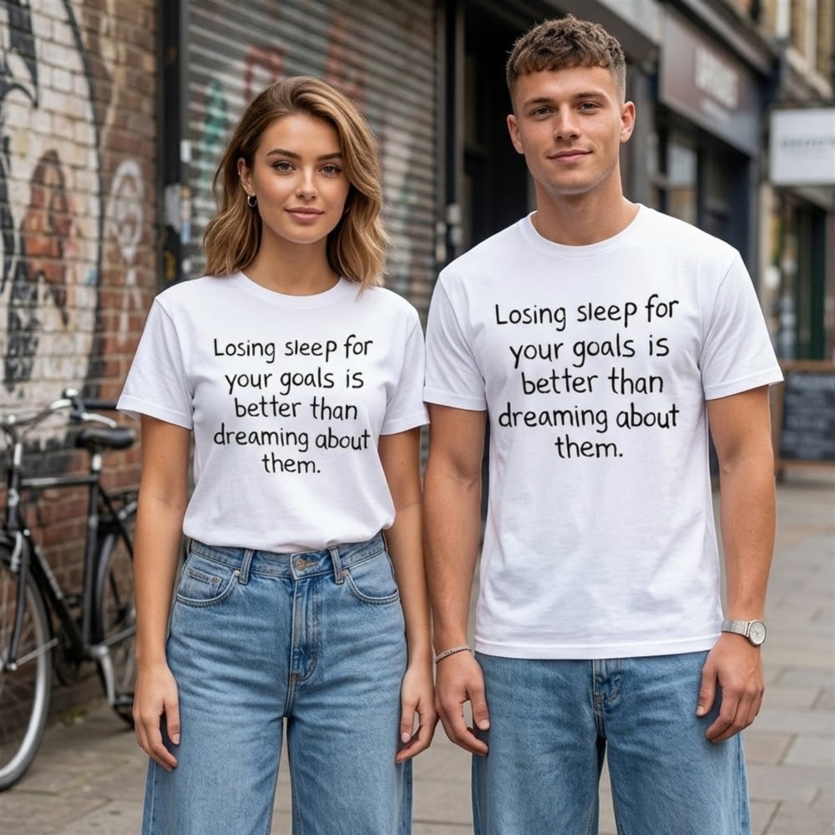 6 Losing Sleep For Your Goals Is Better Than Dreaming About Them Shirt