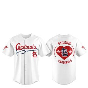 2026 St Louis Cardinals Healthcare Appreciation Night Jersey 1