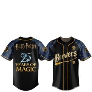 2026 Milwaukee Brewers Harry Potter 25 Years of Magic Game Night Jersey 1