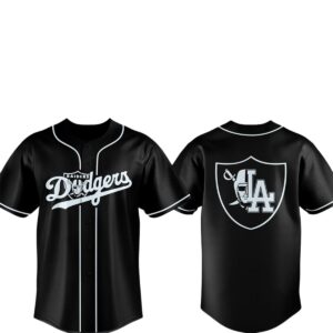 2026 Las Vegas Raiders x Los Angeles Dodgers Night Jersey 1