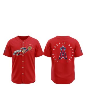 2026 Los Angeles Angels Wings Up Rise Above Own the Game Jersey 1