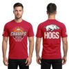 2026 Arkansas Razorbacks Men's Basketball Tournament Champs HOGS Shirt