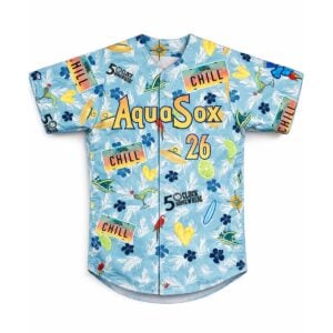 2026 Everett AquaSox Margaritaville Night Jersey Giveaway 1