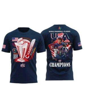 1 Team USA 2026 World Baseball Classic Champions Shirt