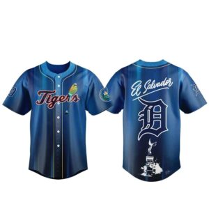 2026 Tigers Salvadoran Heritage Day Jersey Giveaway 1