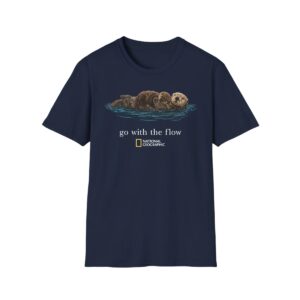 Sea Otter Go With The Flow National Geographic Shirt 1