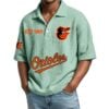 Baltimore Orioles EST 1901 Waffle Polo 8 Baltimore Orioles EST 1901 Waffle Polo 4