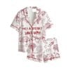 Bridesmaids Matching Shut Up Bride Pajama Set 0