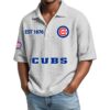 Chicago Cubs EST 1876 Waffle Polo 9 Chicago Cubs EST 1976 Waffle Polo 5