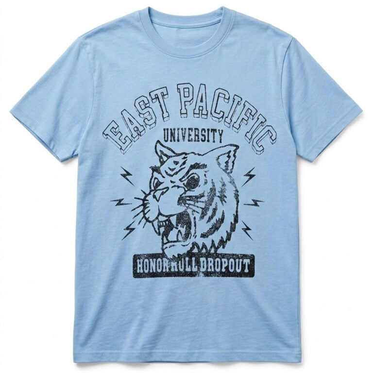 Connor Storrie East Pacific University Honor Roll Dropout Shirt 1