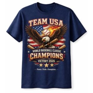 2026 Team USA World Baseball Classic Champions Victory Shirt 1