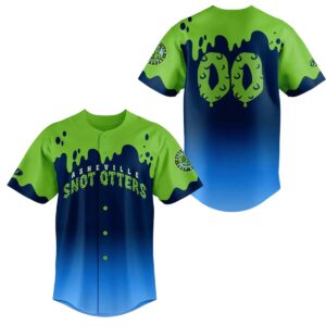 2026 Asheville Tourists Asheville Snot Otters Jersey 0