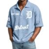 Detroit Tigers EST 1976 Waffle Polo 5