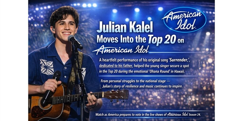 From El Paso's Stages to Idol's Spotlight Julian Kalel's 2026 Hawaiian Shirt Steals the Show