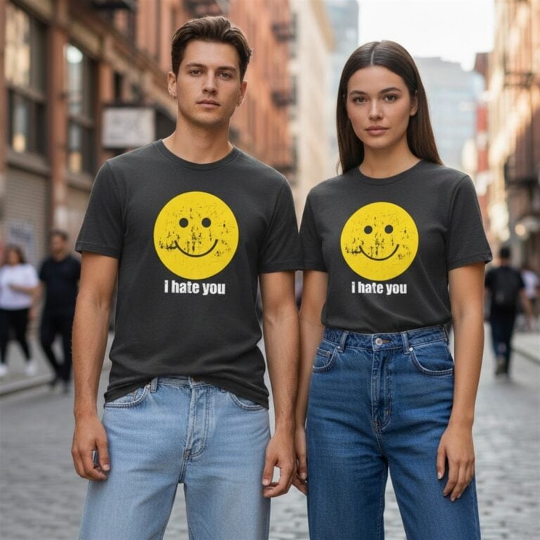 Harry Styles I Hate You Smiley Face SNL Shirt 4