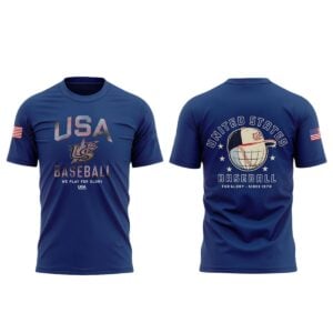 1 2026 USA Baseball WBC We Play For Glory Shirt