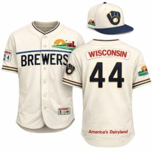 1 2026 Milwaukee Brewers Wisconsin City Connect Jersey