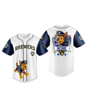 1 2026 Milwaukee Brewers Paw Patrol Night Jersey