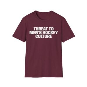 1 Threat to Men's Hockey Culture Shirt