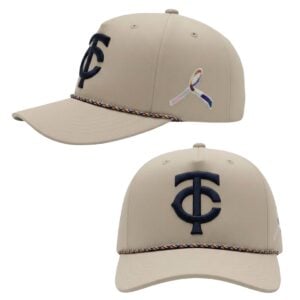 2026 Minnesota Twins Cancer Awareness Rope Hat Giveaway 1