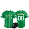 LA Dodgers 2026 St Patrick Day Jersey Hat 1