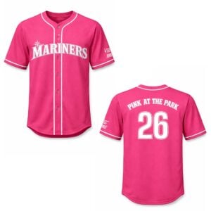 2026 Seattle Mariners Pink at the Park Jersey Giveaway 2