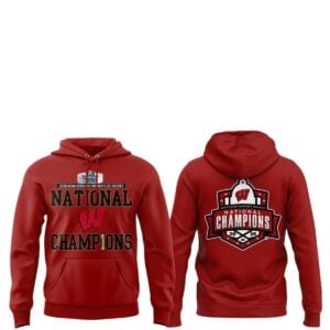 1 2026 Wisconsin Badgers Frozen Four Women's Ice Hockey National Champions Hoodie