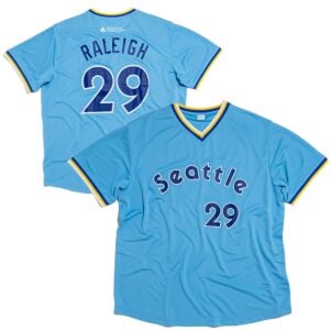 2026 Seattle Mariners Cal Raleigh 70s Jersey Night Giveaway 1