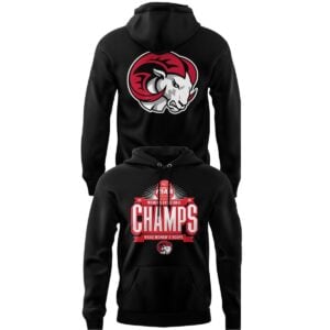 1 2026 Winston Salem State Rams Womens Basketball Champs WSSU Womens Hoops Hoodie