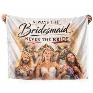 Always the Bridesmaid Never the Bride McDavid Draisaitl Corey Perry Flag 1