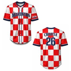 2026 Seattle Mariners Croatian Heritage Day Jersey Giveaway 1