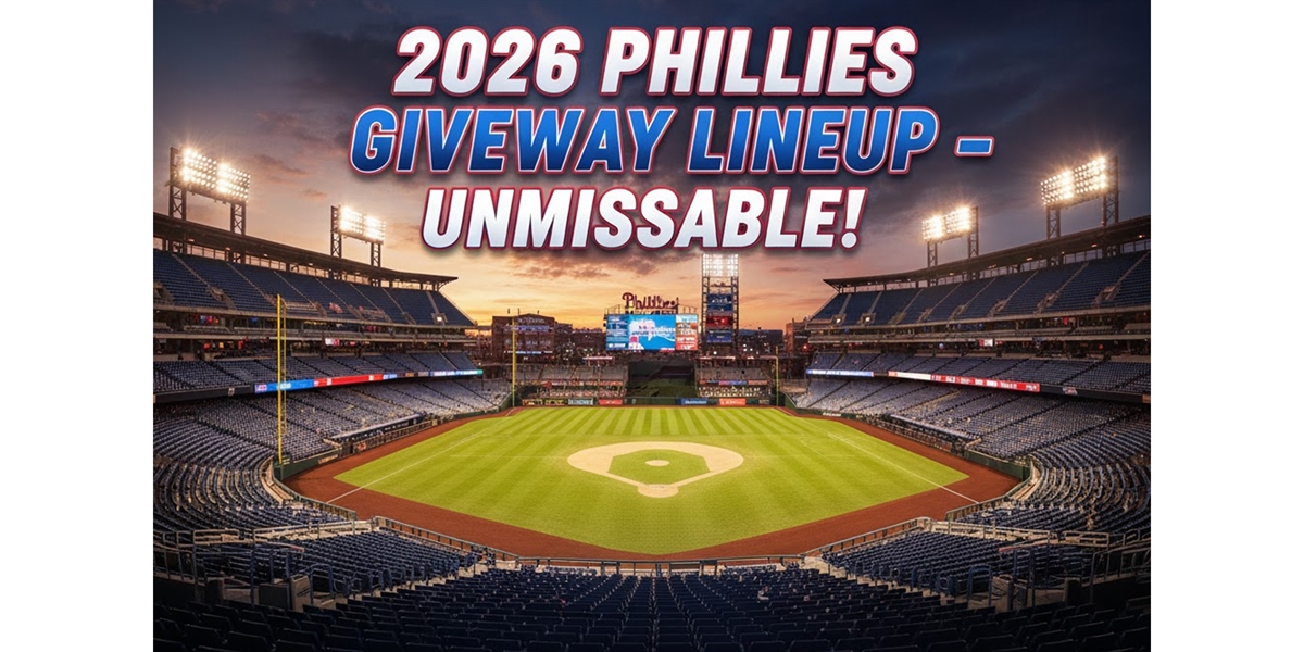 Phillies Ticket Raffle Celebrate Phillies Spirit: The Must-Have 2026 Giveaway Lineup Every Fan ...