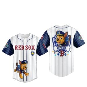 1 2026 Boston Red Sox Paw Patrol Night Jersey