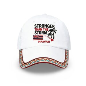 2026 Stronger Than The Storm Hawaii Hat 1