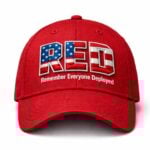 Red Remember Everyone Deployed Hat