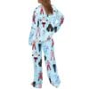 Rock Star Print Pajama Set 2