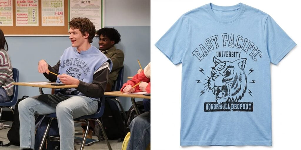 Rock the Connor Storrie East Pacific University Honor Roll Dropout Shirt and Own Your Contradictory Swagger