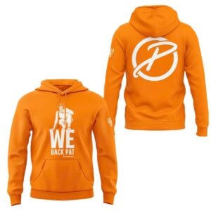 2026 Tennessee Volunteers Lady Basketball We Back Pat Hoodie 0