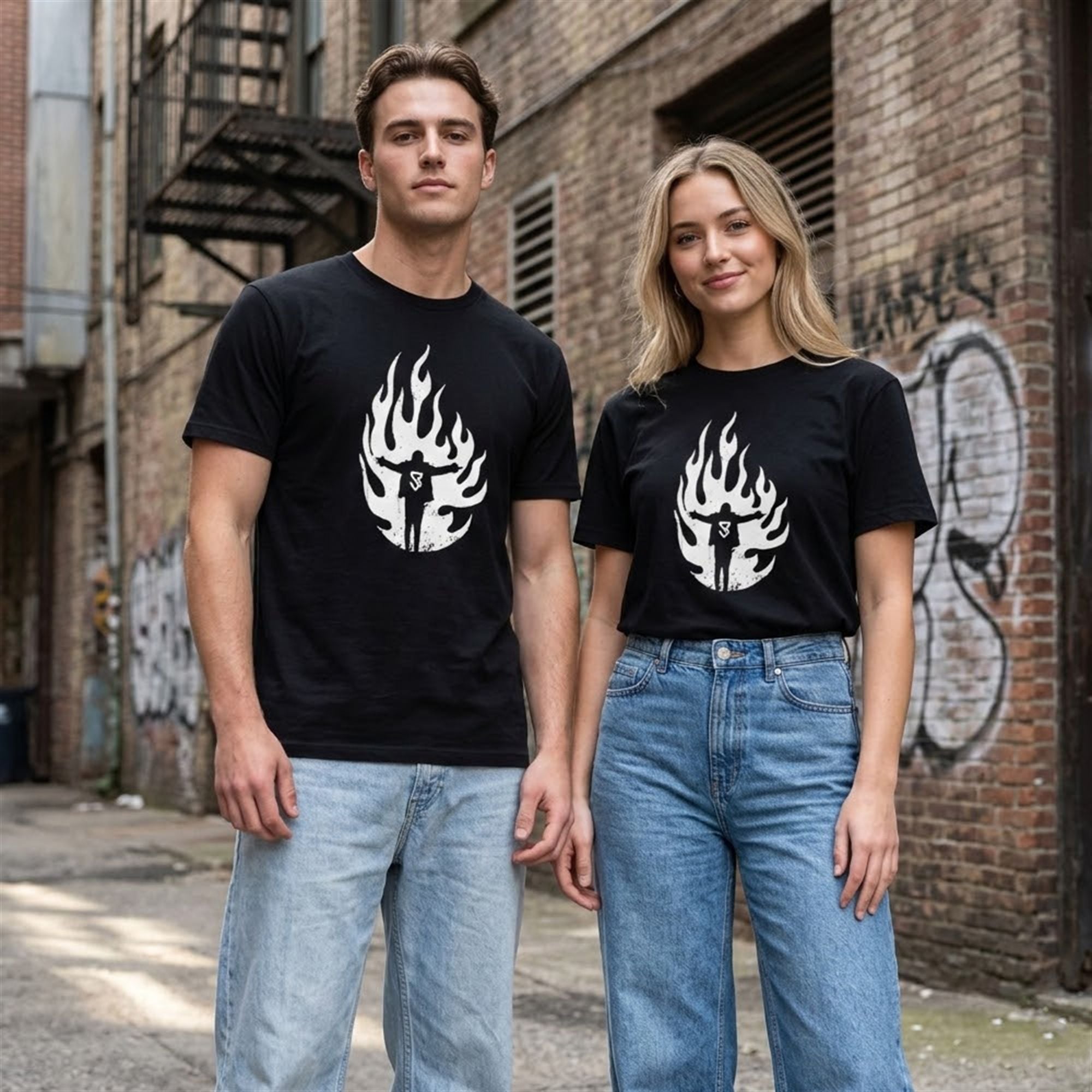 Seth Rollins Flames Shirt 10 9 Seth Rollins Flames Shirt 10 9