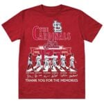 St Louis Cardinals Thank You For The Memories 1900 2025 Shirt