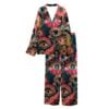 Surreal Flower Eyeball Botanical Evil Eye Pajama Set 1